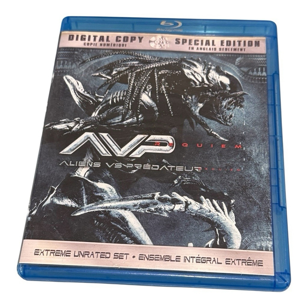 AVP Requiem Blu Ray DVD Extreme Unrated Set 2009
